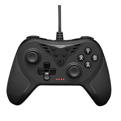 Abbildung von THE G LAB K Pad Helium PC Controller &amp; PS3 mit USB Gamepad für Gaming integrierter Vibration Joystick 12 Tasten, 4 Trigger (2 anpassbar) PC, Neu