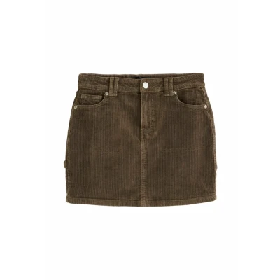 Abbildung von Next Regular FIT Minirock, Damen, Größe: 42xR, Brown