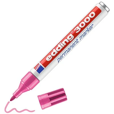 Abbildung von edding 3000 permanent marker roze 1ST 1,5 3 mm / 4 3000009