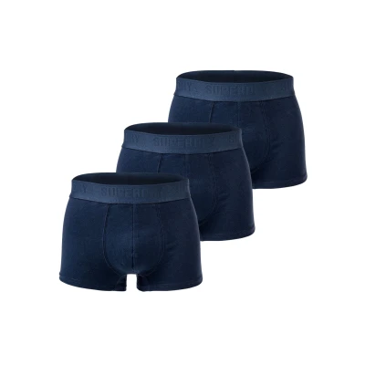 Abbildung von Superdry 3 PACK Panties, Herren, Größe: Small, Blau