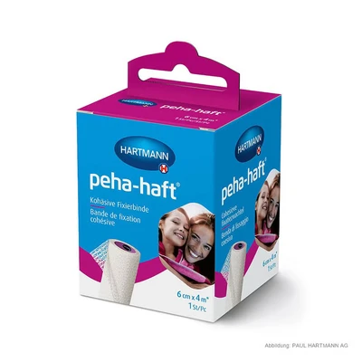 Abbildung von Hartmann Peha haft Fixierbinde einzeln verpackt