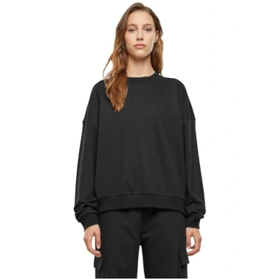 Abbildung von Urban Classics Damen TB6855 Ladies Oversized Light Terry Crewneck Sweatshirt, Black, 3XL