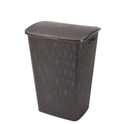 Abbildung von Curver 216581, 55 l, Quadratisch, Rattan, Braun, 428 mm, 330 mm