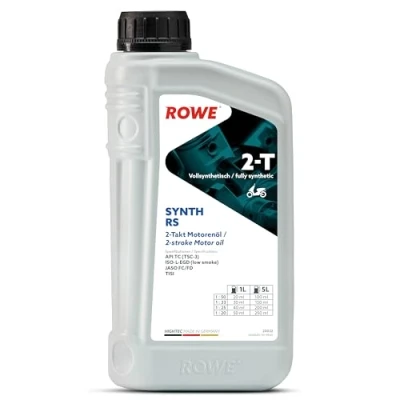 Abbildung von ROWE 1 Liter HIGHTEC SYNTH RS 2 T Roller Motorenöl Takt Rolleröl Motoröl für luft und wassergekühlte Motoren