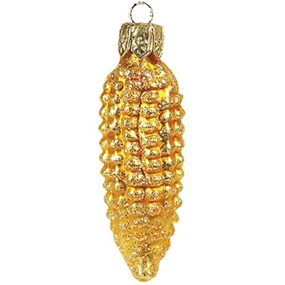Abbildung von PPH &#039;IMP&#039; Christbaumschmuck Figuren Essen (Mais/Corn 5cm) Christbaumkugeln Weihnachtskugeln Weihnachts Baumschmuck Baumkugeln Deko