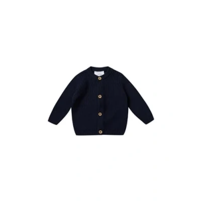 Abbildung von Stellou &amp; friends Strickjacke FEIN für Kinder, Größe: 98/104, Navy