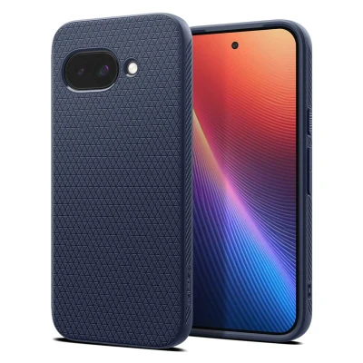 Abbildung von Spigen Liquid Air Hülle Kompatibel mit Google Pixel 9a Navy Blue