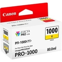 Abbildung von Canon PFI 1000Y Gelb Druckerpatrone