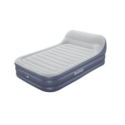Abbildung von Bestway TriTech Luftbett SleekFlow mit Kopfteil &amp; Luftpumpe Double XL/Hi 226 x 152 84 cm