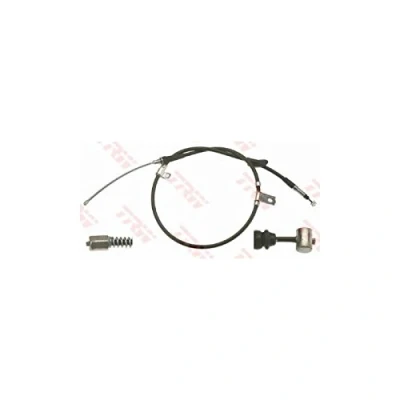 Abbildung von TRW GCH212 Handbremsseil 1568, 1286 Trommelbremse LAND ROVER: Freelander I SUV