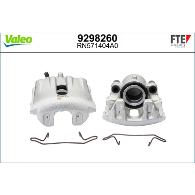 Abbildung von FTE 9298260 Bremssattel grau Gusseisen Vorderachse rechts ohne Halter VOLVO: V70 I, 850 Kombi, XC70 I Cross Country