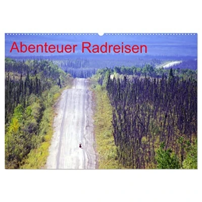 Abbildung von Abenteuer Radreisen (Wandkalender 2025 DIN A2 quer), CALVENDO Monatskalender