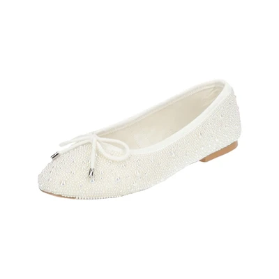 Abbildung von Steve Madden Klassischer Ballerina, Damen, Größe: 38, Pearl prl Schuhe