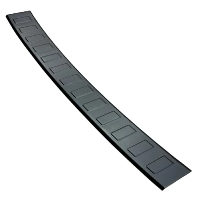 Abbildung von Aroba AR1153 BL Edelstahl Schwarz Black Chrome Ladekantenschutz kompatibel mit Volkswagen Passat Variant B8 Kombi BJ. 11.2014 5.2020 passgenau Abkantung Farbe Anthrazit