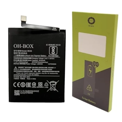 Abbildung von OH BOX® Akku kompatibel mit Xiaomi BN36 Mi A2/Mi 6X (M1804D2SG, M1804D2SI)