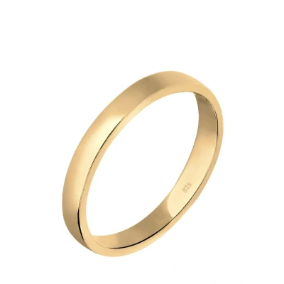 Abbildung von Elli Classic Basic Ring, Damen, Größe: 54, Goldfarben