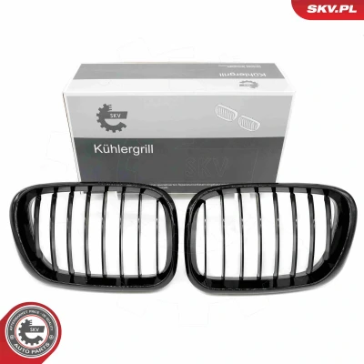Abbildung von ESEN SKV 66SKV270 Kühlergrill schwarz, glänzend BMW: X5