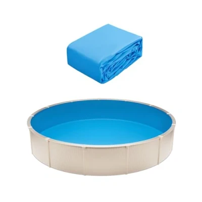 Abbildung von VEVOR Innenfolie Poolfolie Ersatzfolie Innenhülle Schwimmbadfolie φ550x147cm