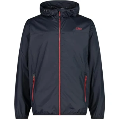 Abbildung von CMP Regenjacke für Herren mit Kapuze, Anthrazit, 58