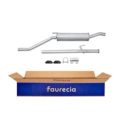 Abbildung von HELLA 8LD 366 035 141 Endschalldämpfer hinten mit Anbauteilen