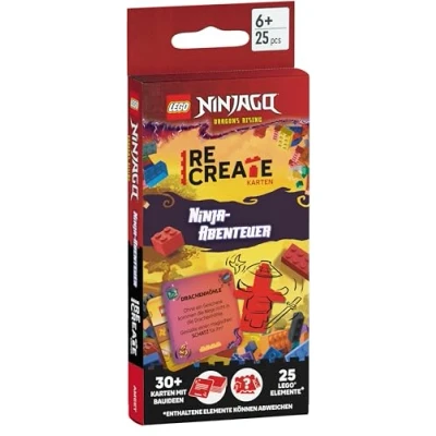 Abbildung von LEGO® ReCreate Karten Ninja Abenteuer: mit LEGO Elementen