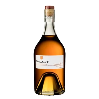 Abbildung von Godet V.S.O.P Original mit Geschenkverpackung Cognac (1 x 0.7 l)