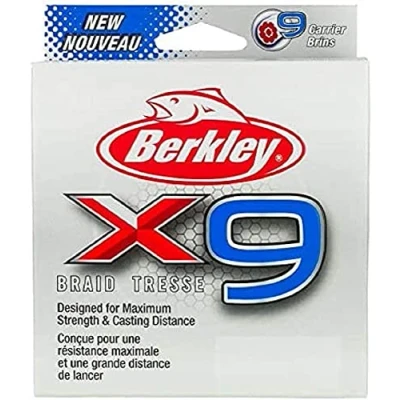 Abbildung von Berkley x9 Geflochtene Schnur Kristall 2000m