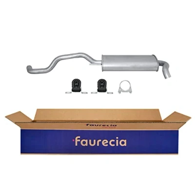 Abbildung von HELLA 8LD 366 036 311 Endschalldämpfer hinten mit Anbauteilen VOLKSWAGEN: Polo III Schrägheck, Schrägheck