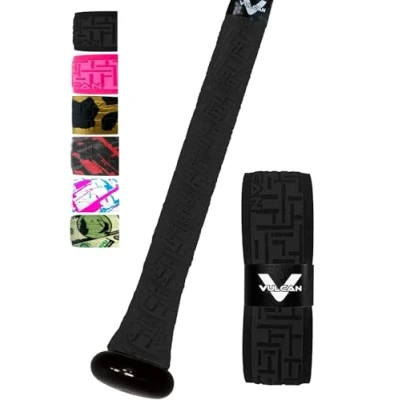 Abbildung von Vulcan Fledermausgriff, Unisex Erwachsene, V175 BLK, schwarz, 1.75mm Bat Grip
