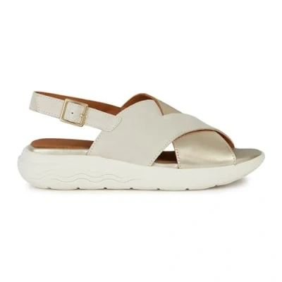 Abbildung von Geox D Spherica Plateausandalette, Damen, Größe: 38, light sand gold Schuhe