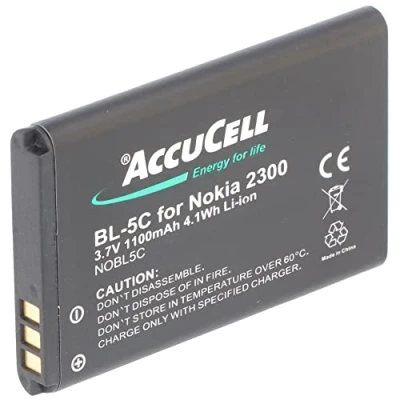 Abbildung von AccuCell Akku passend für Schnurlostelefon AVM Fritz!Fon C6 A051 Telekom 1300 mAh (3,7 V)