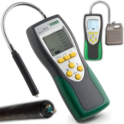 Abbildung von Retoo Bremsflüssigkeitstester Digital Bremsflüssigkeitsprüfer Diagnosetest Werkzeug LCD Bildschirm geeignet DOT3 DOT4 DOT5 Flexibler Hals Feuchtigkeitsanalysator Brake Fluid Tester für Auto Motorrad