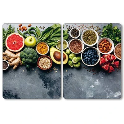 Abbildung von KESPER Herdblende /Abdeckplatte &quot;Healthy Kitchen&quot;, (Set, 2 tlg.)