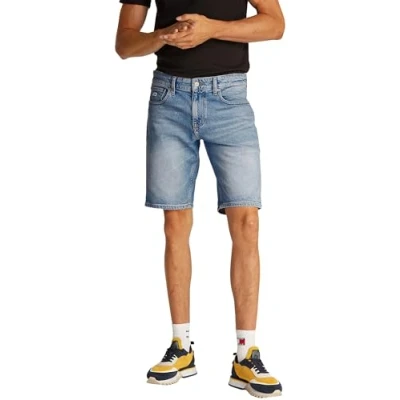 Abbildung von Tommy Jeans Scanton Shorts, Herren, Größe: 31, Denim light