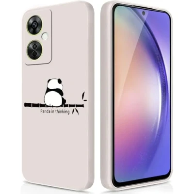 Abbildung von Weiche Silikonhülle Kompatibel mit OnePlus Nord CE 3 Lite 5G/Nord N30 5G Schutzhülle,weiß