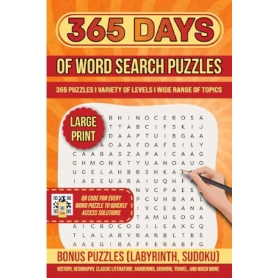 Abbildung von 365 Days of Word Search Puzzles: the Ultimate Puzzle Book for Adults with new Puzzles Every Day Year