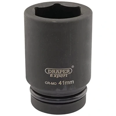 Abbildung von Draper Expert Hi Torq Sechskant Tiefbettstecknuss 1 Zoll Vierkantantrieb 41mm