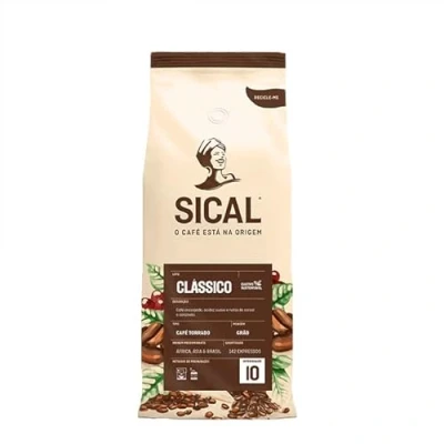 Abbildung von Sical 5 Stars Köstliche portugiesische geröstete Kaffeebohnen (1 kg x 9 Beutel = kg)