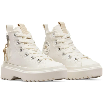 Abbildung von Converse Chuck Taylor ALL STAR Lugged LIFT Unisex Sneaker high für Kinder, Größe: 30, Egret/nutty granola Schuhe