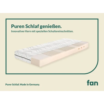 Abbildung von f.a.n. Proaktiv Flex Top S Komfortschaummatratze 140x200cm 18 cm H3 hoch