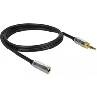 Abbildung von Klinkenverlängerungskabel 3,5mm 3Pin Stecker &gt; Buchse