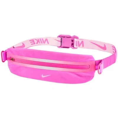 Abbildung von Nike Slim Waist Pack 4.0 Leicht, stylisch und perfekt für Laufen &amp; Training in Pink/Weiß