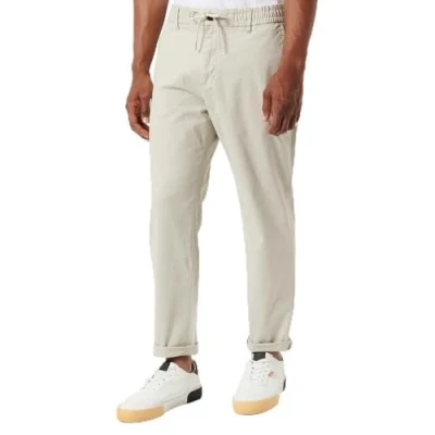 Abbildung von BOSS Tapered Stoffhose, Herren, Größe: 36x32, Light beige