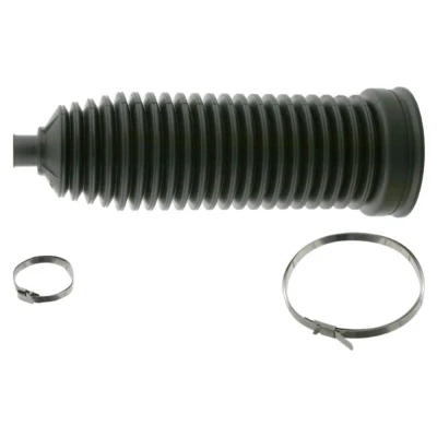 Abbildung von FEBI BILSTEIN 27248 Faltenbalgsatz, Lenkung Thermoplast Vorderachse links, rechts mit Schellen MERCEDES BENZ: S Klasse Coupe