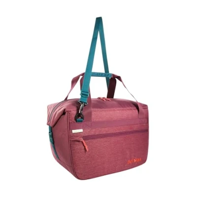 Abbildung von Tatonka Kühltasche Cooler Shoulderbag 25l Isolierte Schultertasche mit Innenfach für Kühlakkus und abnehmbarem Tragegurt 25 Liter Volumen, Bordeaux Red