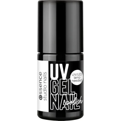 Abbildung von essence studio nails UV GEL NAIL polish, Nr. 01, Weiss, langanhaltend, farbintensiv, vegan, ohne Mikroplastikpartikel, Parfüm, Parabene, 1er Pack (5ml)