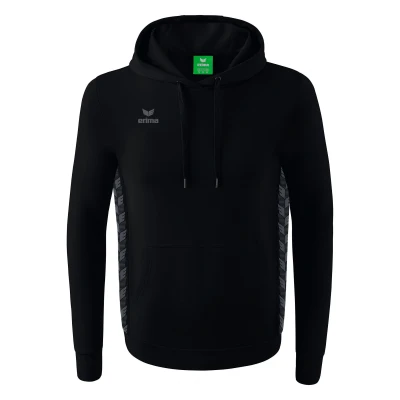 Abbildung von Erima Team Essential Hoody Kids schwarz, 164 Kinder
