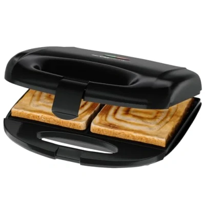 Abbildung von CLATRONIC Sandwichmaker ST 3814, Sandwichtoaster mit Backampel &amp; isolierter Griff