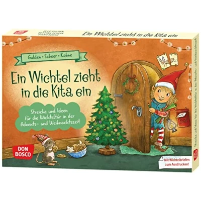 Abbildung von Ein Wichtel zieht in die Kita ein: 26 Ideen zum Wichtelbesuch der (Spielen Lernen Freude haben. 30 tolle für Kindergruppen auf DIN A5 Karten)