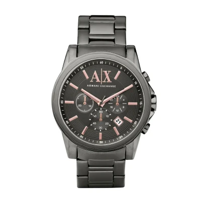 Abbildung von Armani Exchange Chronograph, Herren, Größe: One Size, Gray